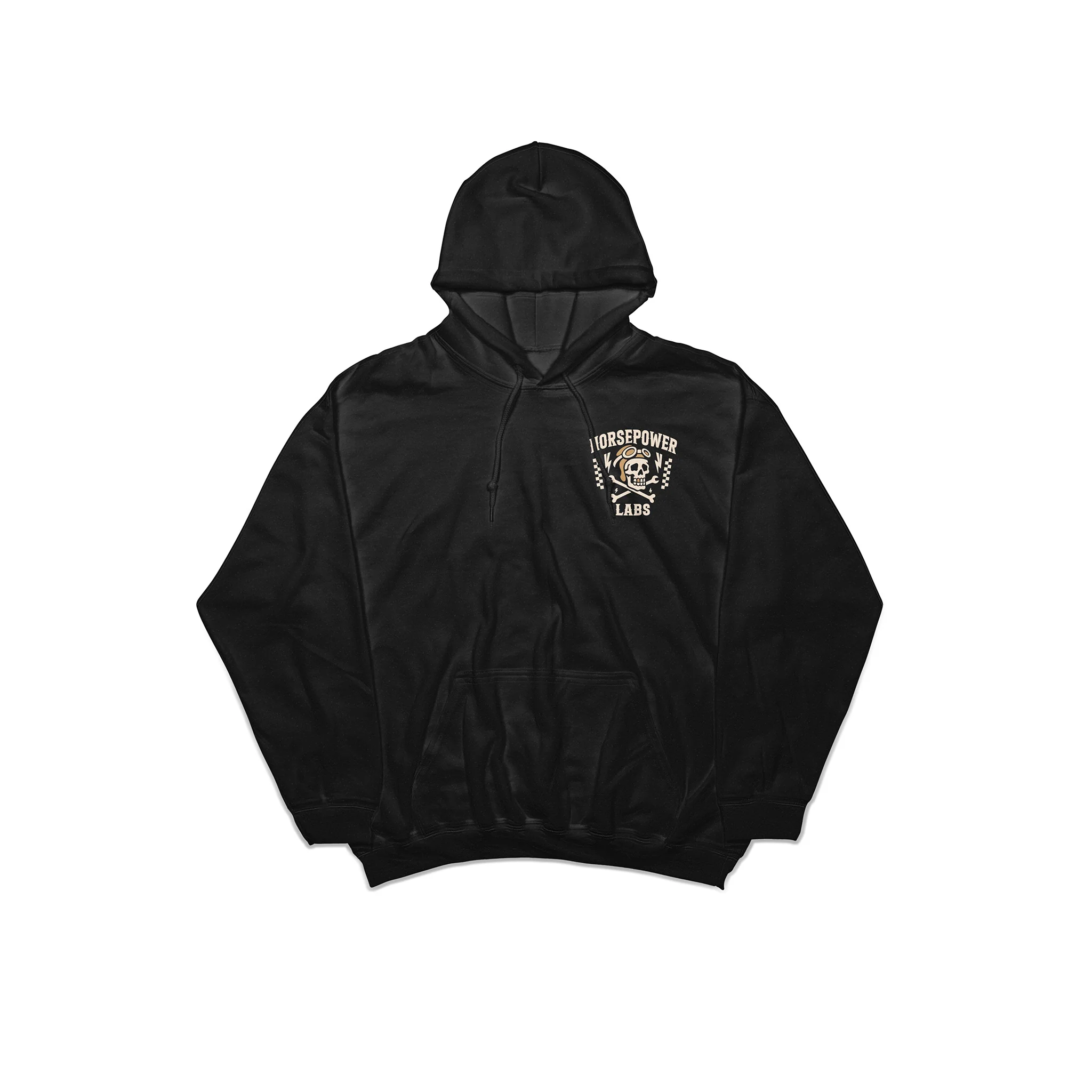 Horsepower Labs Skull Hoodie - Image 2
