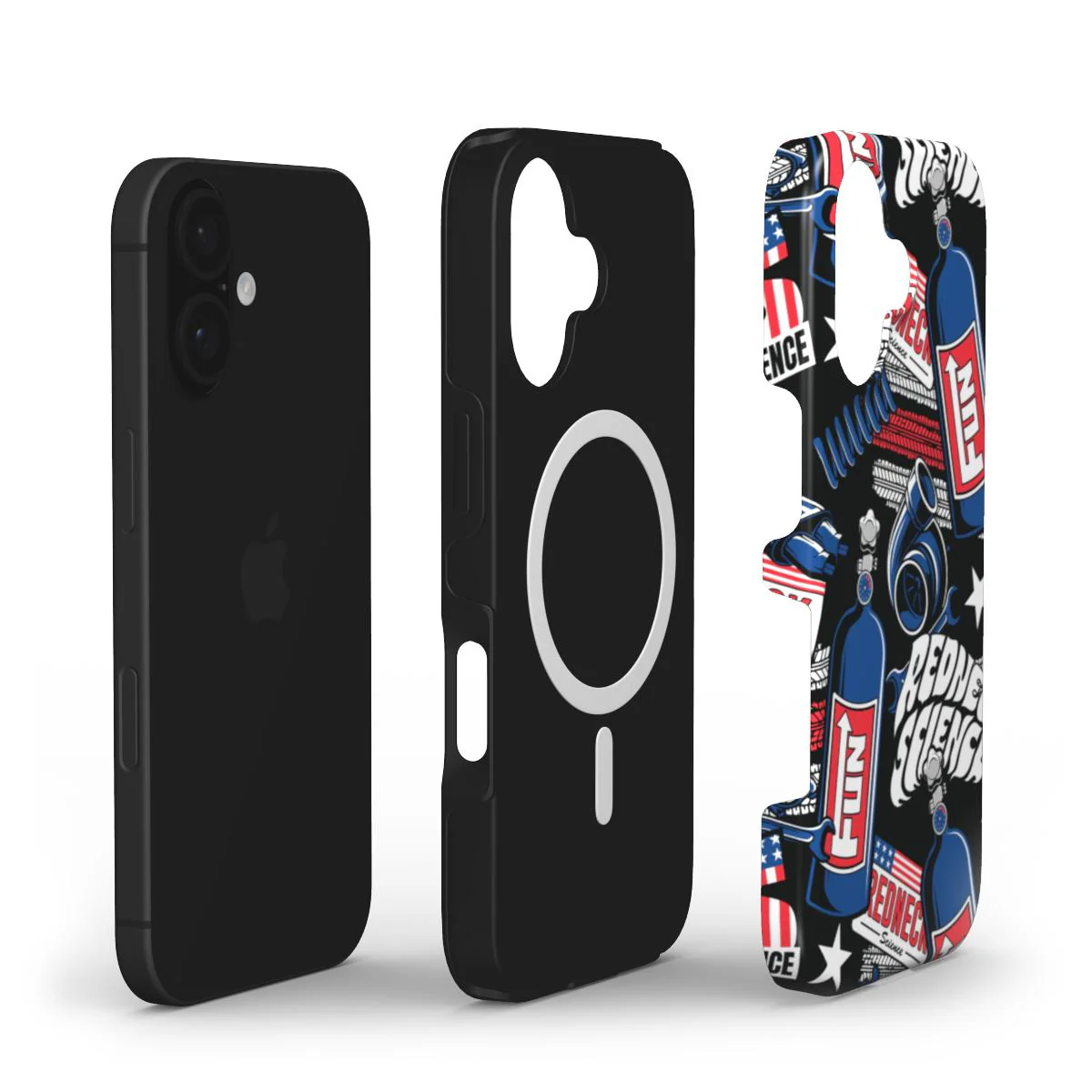 Redneck Science Iphone MagSafe Tough Phone Case - Image 3